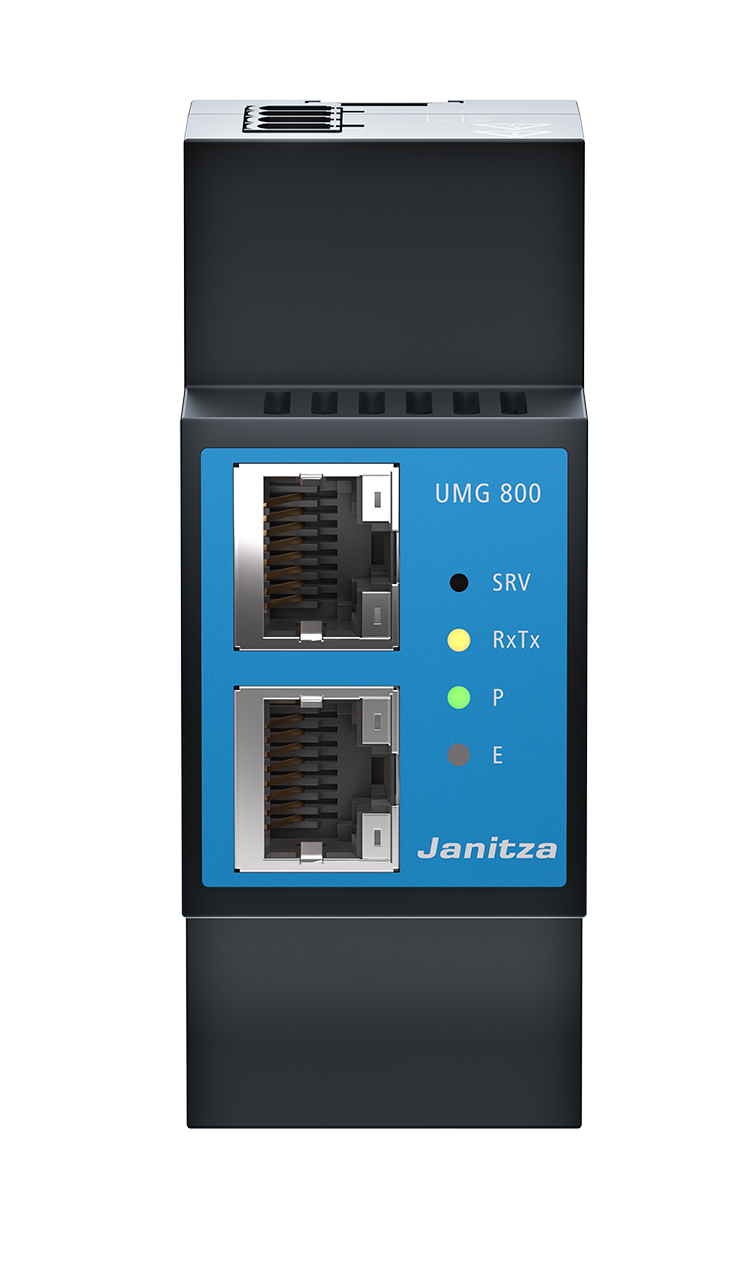 Modular erweiterbarer Energieanalysator, Janitza UMG 800